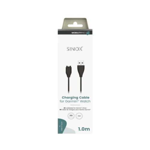 SX QI GARMIN WATCH CHARGER 1M - BLACK || 050746