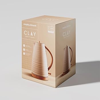 Morphy Richards Clay Felspar 1.7L 3kw Kettle - Brown | 103100 - Image 2