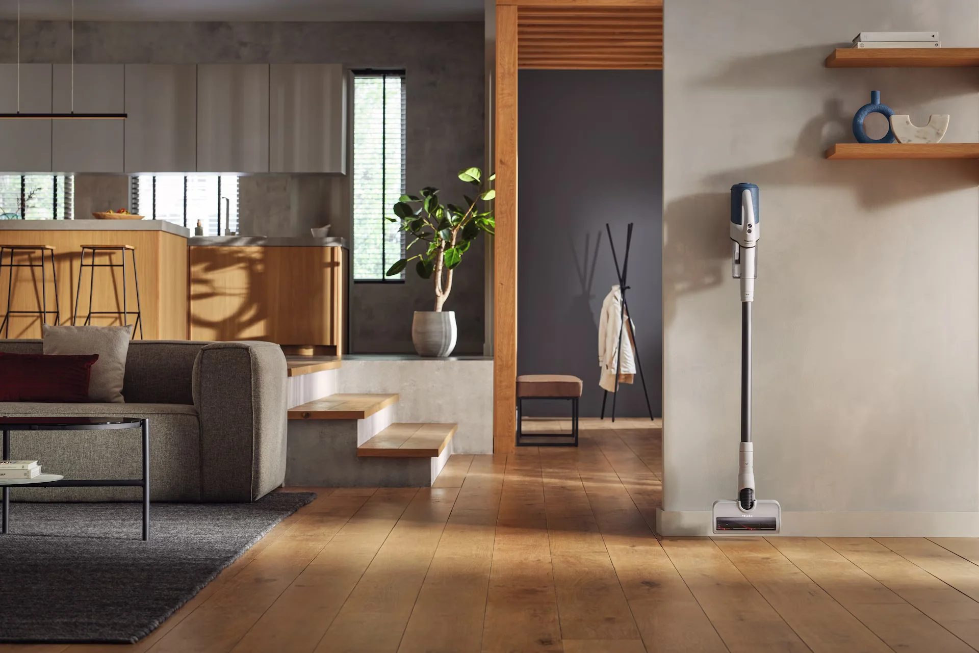Miele Duoflex HX1 Cordless Stick Vacuum Cleaner - Nordic Blue || 12377910 - Image 3