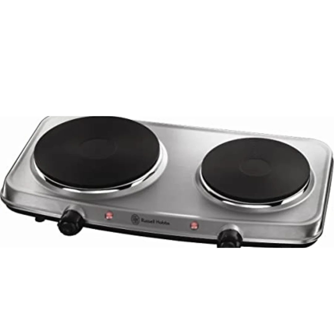 RUSSELL HOBBS Stainless Steel Twin Hob | 15199