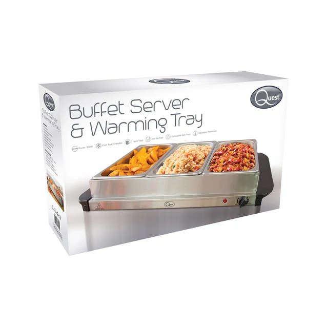 Quest Large Buffet Server & Warming Plate | 16510 - Image 3