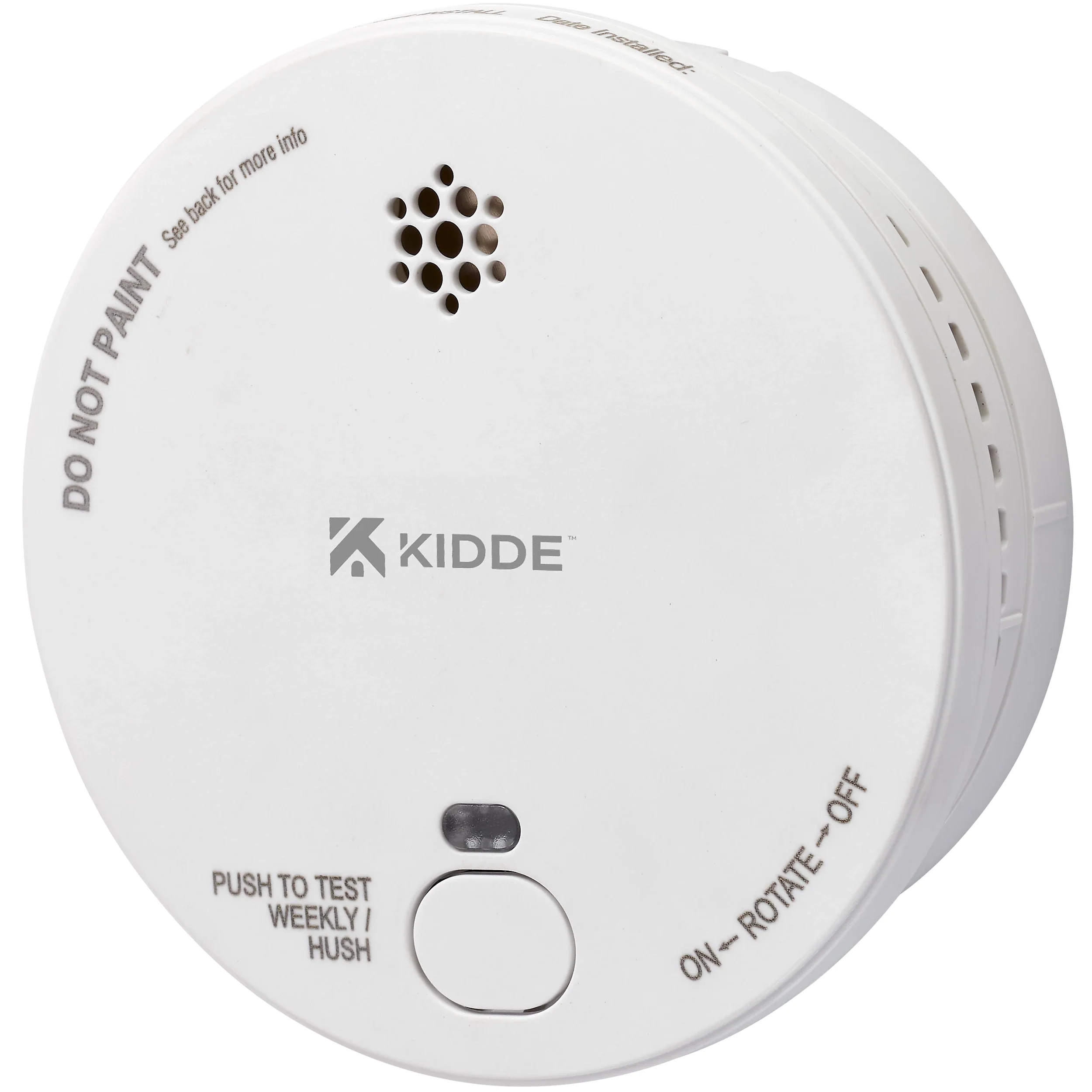 Kidde 2030-DSR Standalone Optical Smoke Alarm with Replaceable battery | 2030-DSR