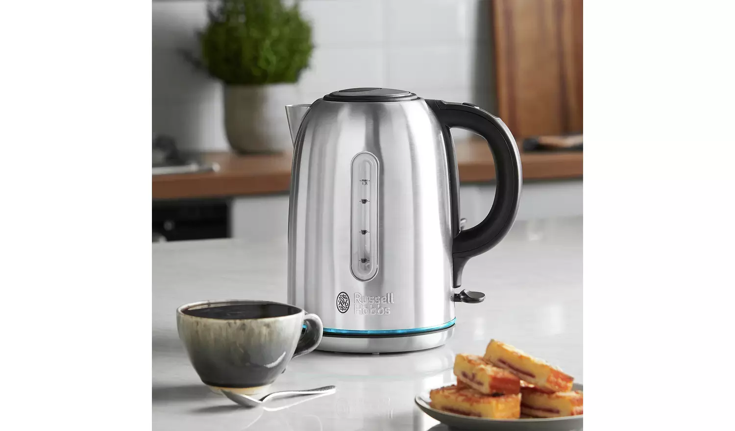 RUSSELL HOBBS Buckingham Quiet Boil Kettle - Stainless Steel | 20460 - Image 5