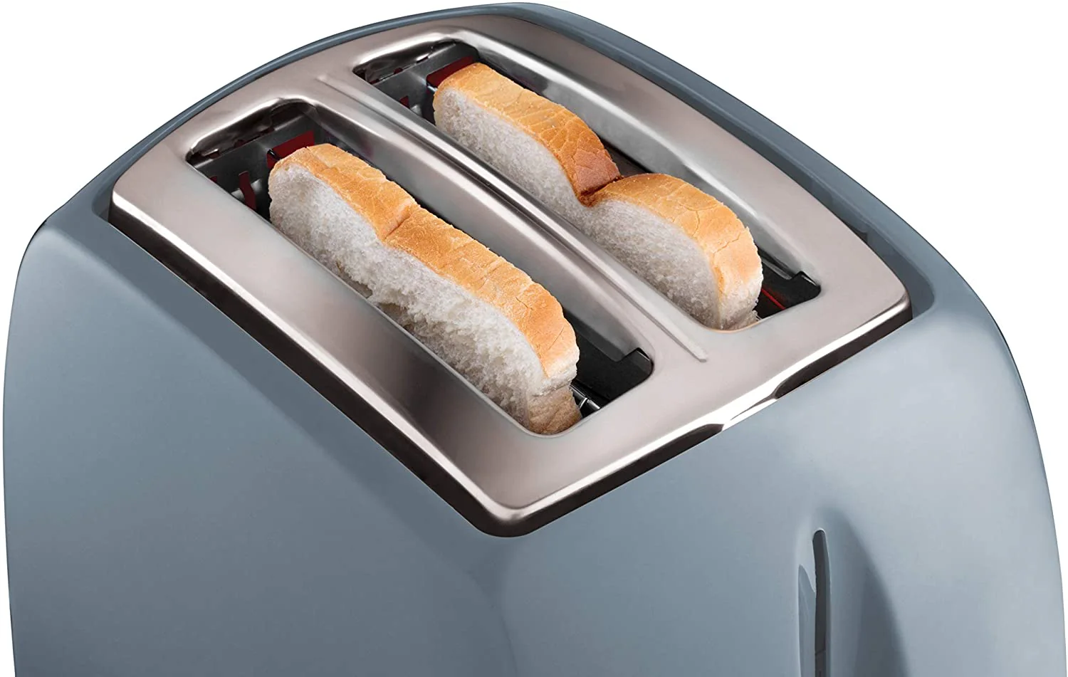 Russell Hobbs Textures Grey 2 Slice Toaster || 21644 - Image 3