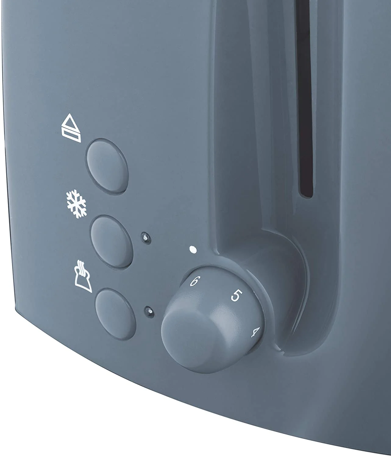 Russell Hobbs Textures Grey 2 Slice Toaster || 21644 - Image 4