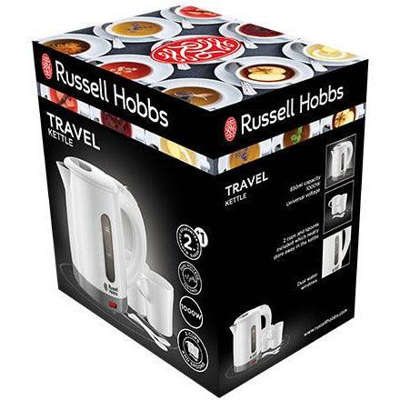 RUSSELL HOBBS Travel Kettle 1000W 2 Cups & Spoons - White | 23840 - Image 4