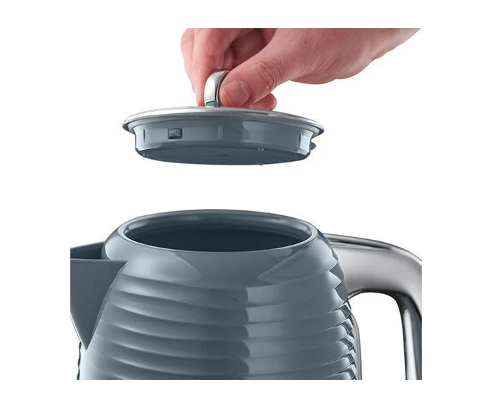 RUSSELL HOBBS Inspire Grey Kettle Rapid Boil 3KW | 24363 - Image 8