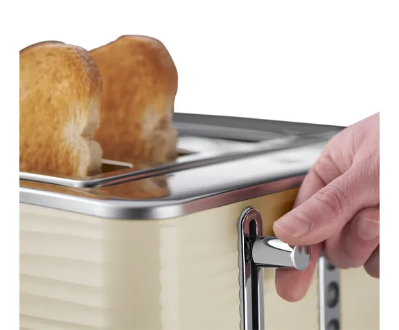 Russell Hobbs Inspire 4 Slice Cream Toaster | 24384 - Image 3