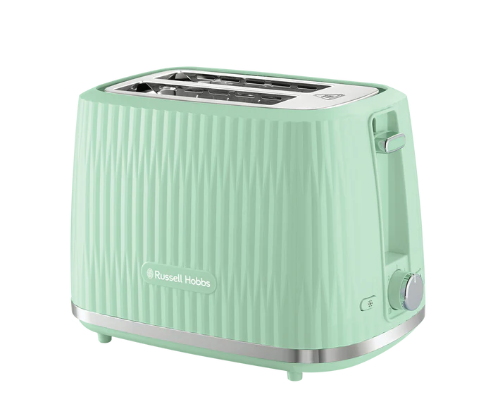 *OPEN BOX* RUSSELL HOBBS Eden 2 Slice Toaster - Pistachio Green | 27374