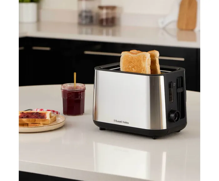 Russell Hobbs Heaton 2 Slice Toaster - Stainless Steel | 27390/RH - Image 7