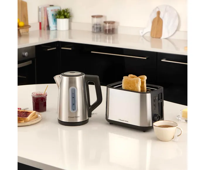 Russell Hobbs Heaton 2 Slice Toaster - Stainless Steel | 27390/RH - Image 8