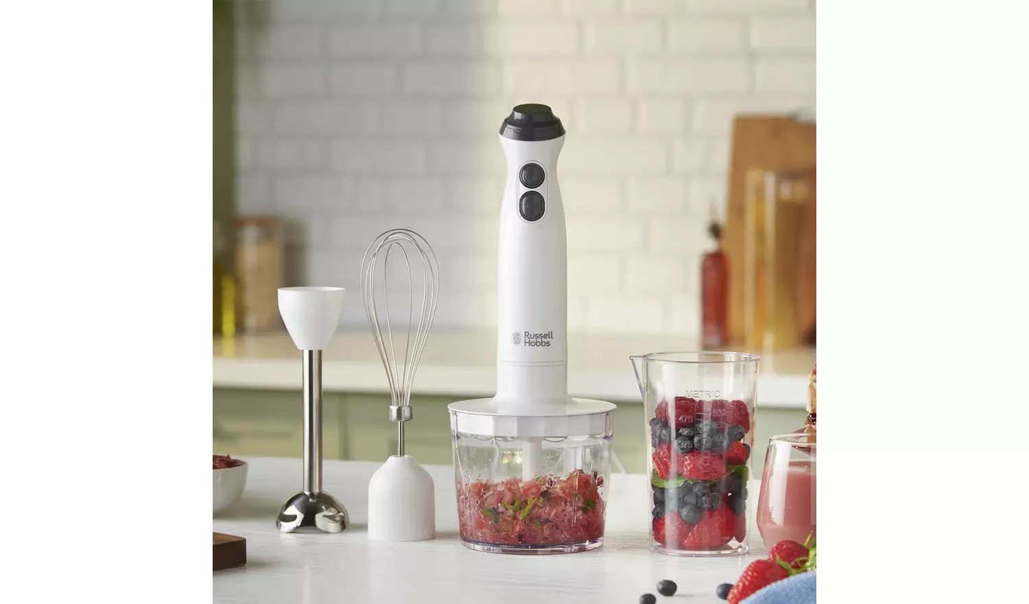 Russell Hobbs Go Create 3-in-1 Electric Hand Blender | 27560 - Image 2