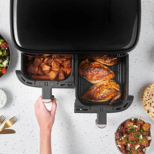 Russell Hobbs 9L Dual Air Fryer Satisfry - Black | 27680 - Image 6
