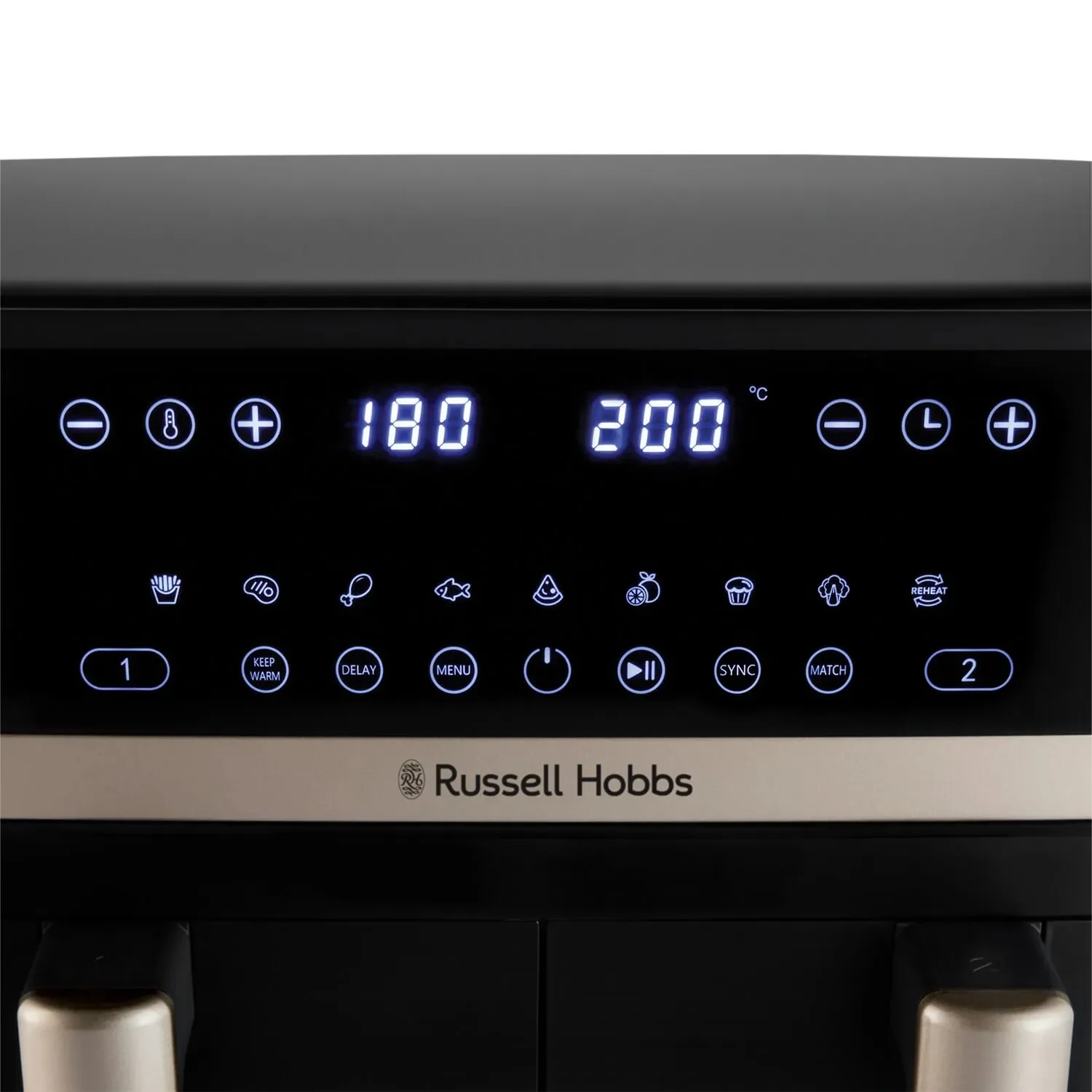 Russell Hobbs 9L Dual Air Fryer Satisfry - Black | 27680 - Image 7