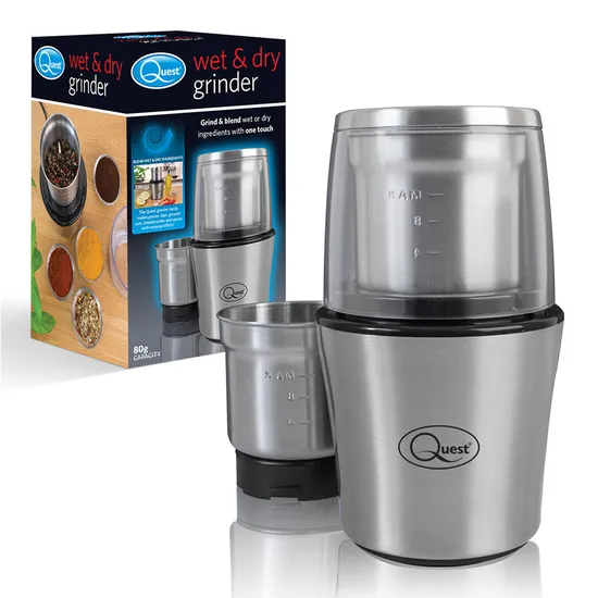 QUEST Electric Wet & Dry Grinder - Silver | 34170 - Image 7