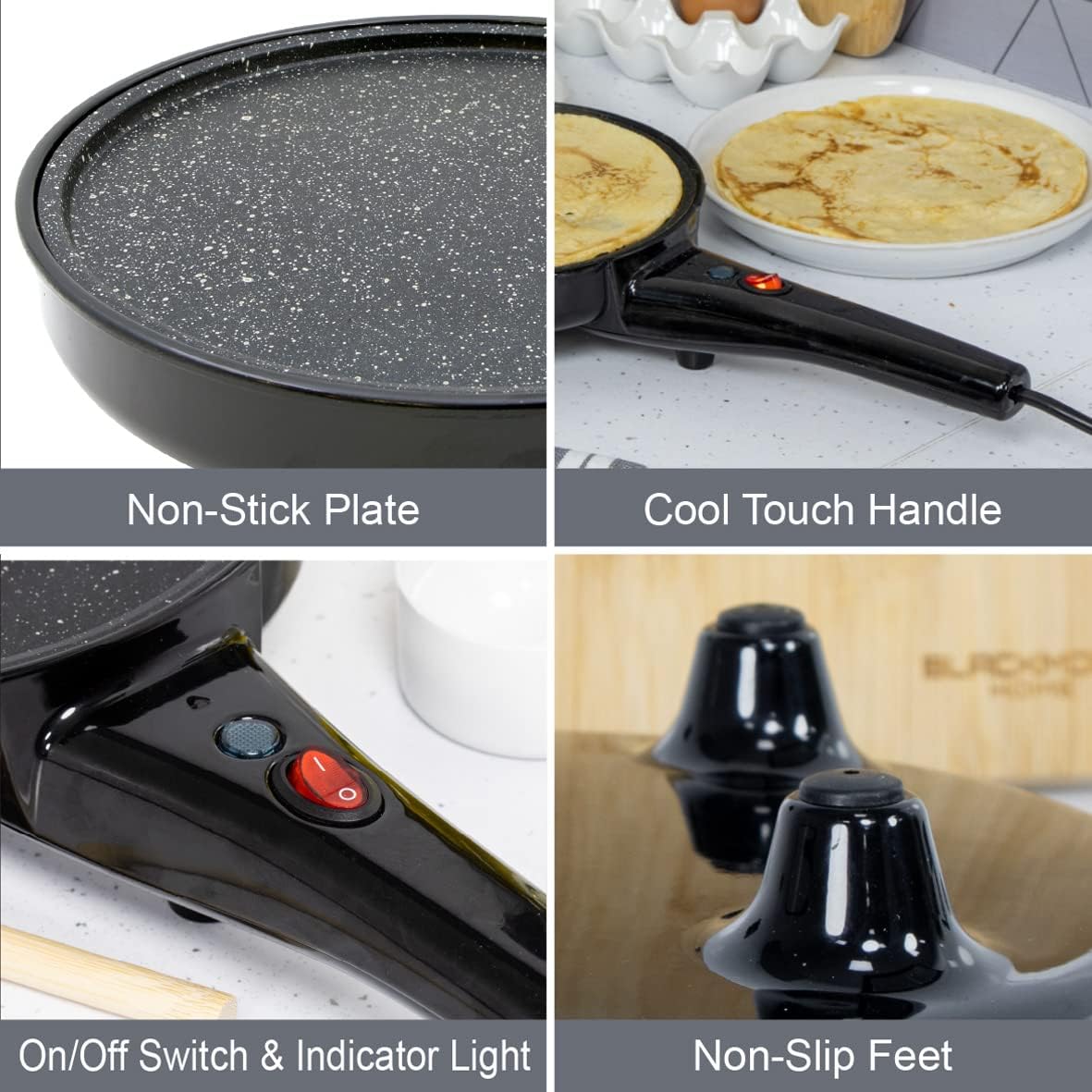 Quest 2-in-1 Popcorn, Pancake & Crepe Maker | 34400 - Image 5