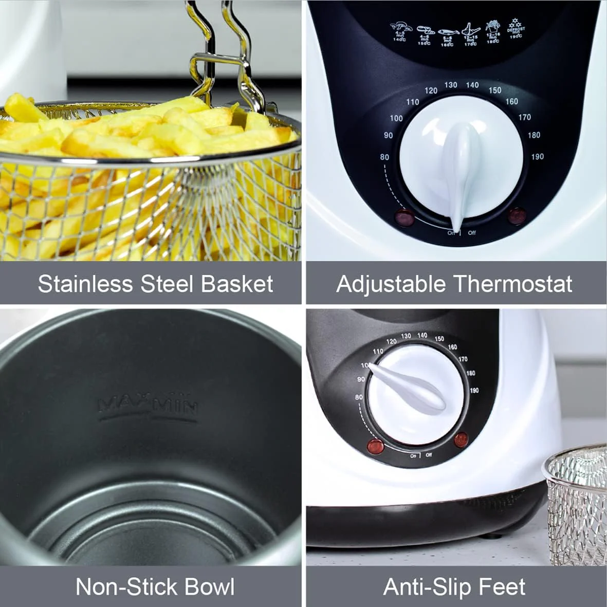 Quest 1L Deep Fat Fryer | 35150 - Image 4