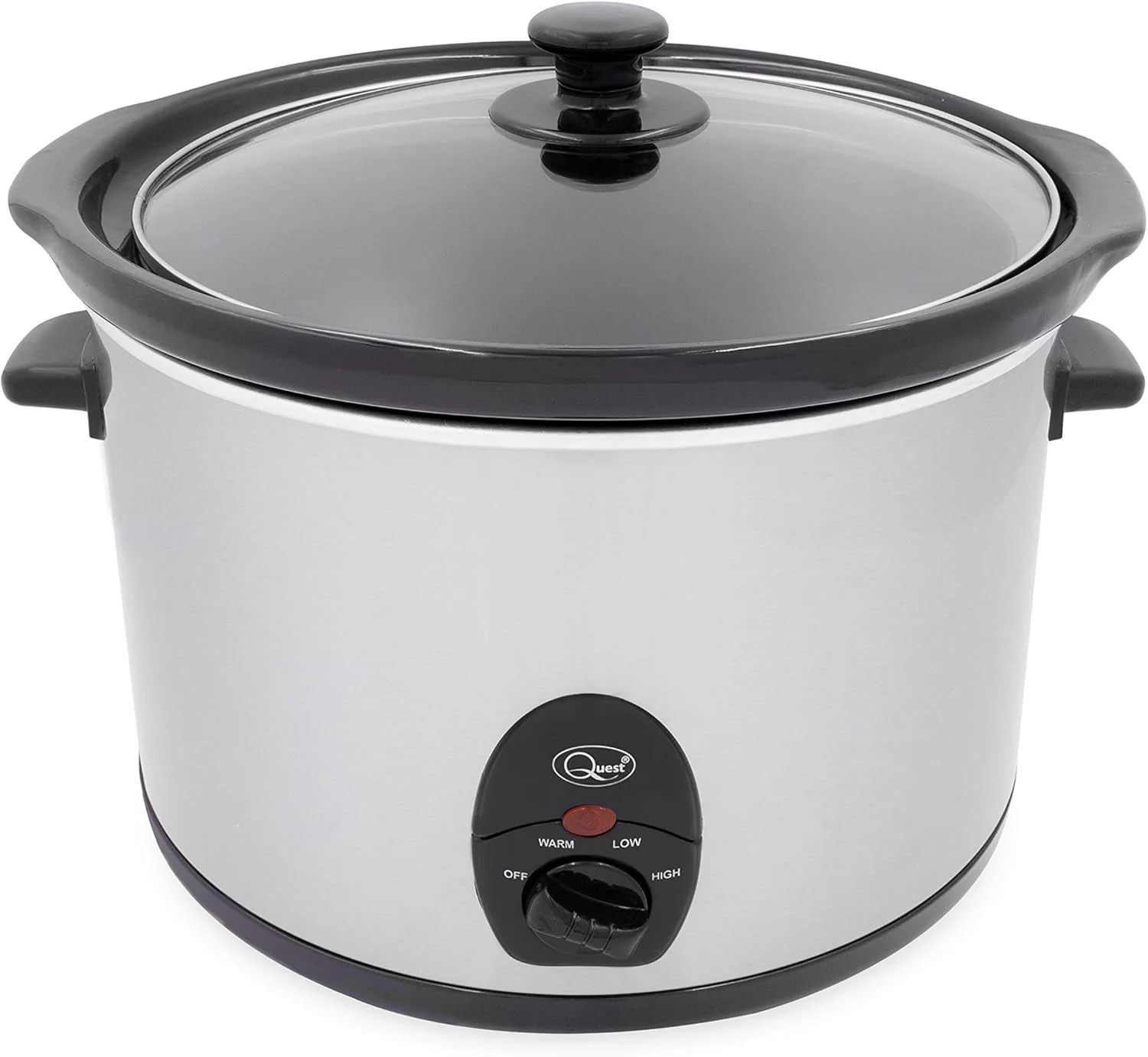 Quest Stainless Steel 5 Ltr Slow Cooker - 320W | 35280 - Image 2