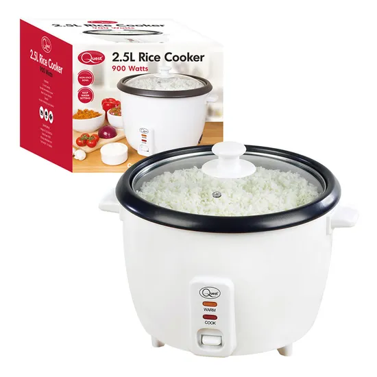Quest 2.5L Rice Cooker Non-Stick Removable Bowl | 35450 - Image 4