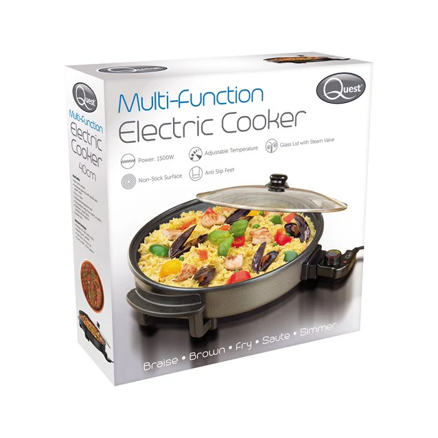 Quest 40cm Multi-Function Electric Cooker | 35500 - Image 4
