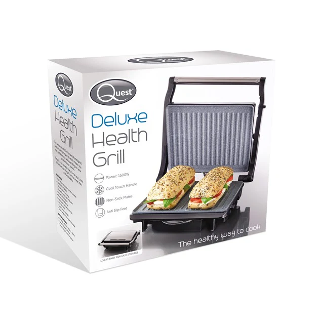 Marble Coated Health Grill & Panini Press | 35609 - Image 3