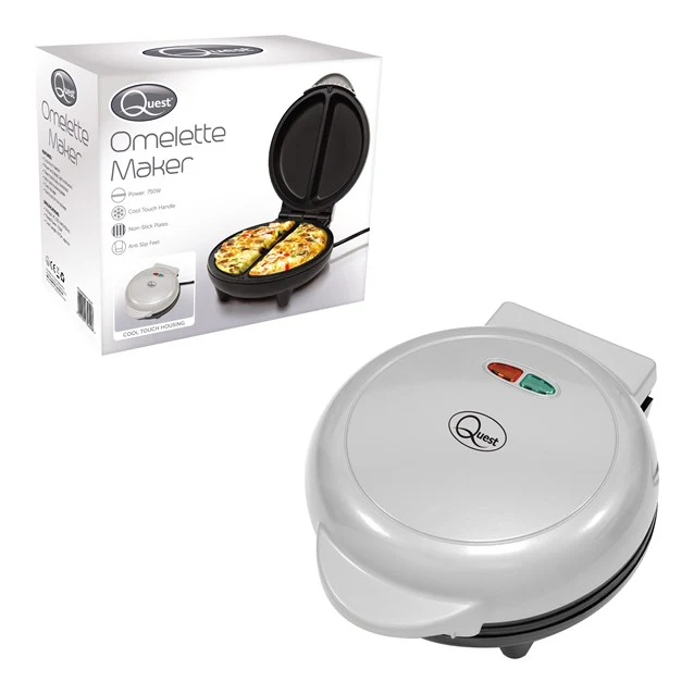 Quest 750W Non-stick Omelette Maker | 35640 - Image 5