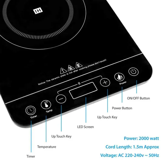 QUEST Single Digital Induction Hob | 35839 - Image 5