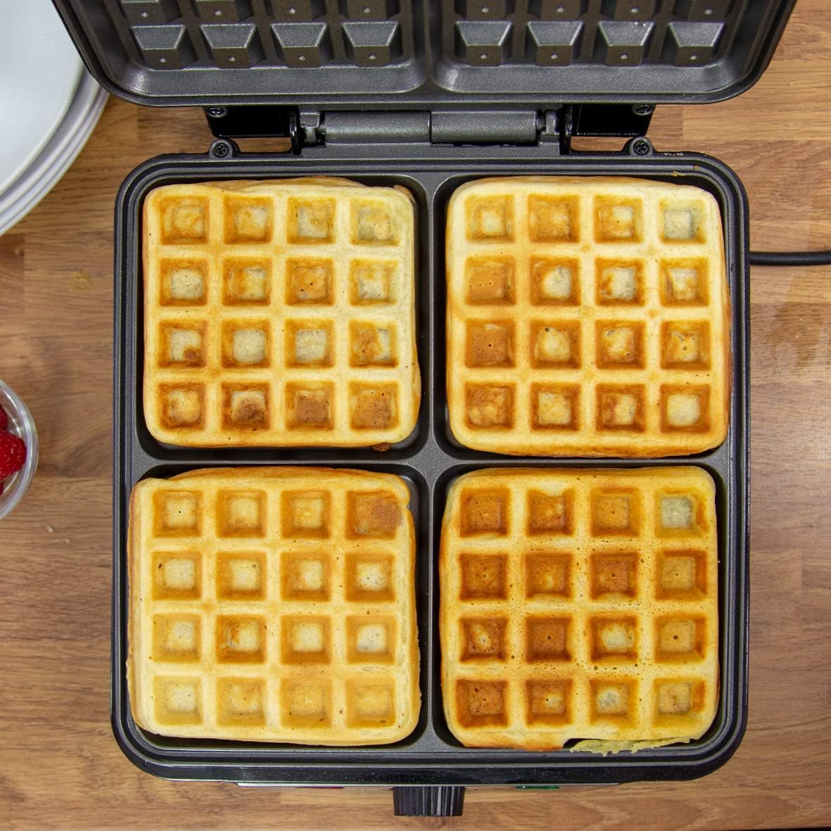 Quest Four Slice Deep Fill Waffle Maker | 35940 - Image 6