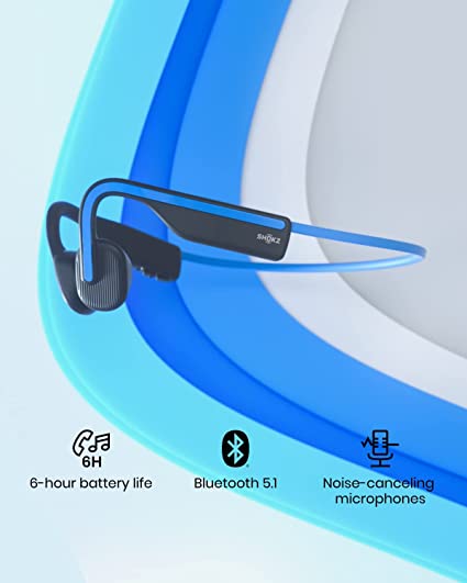 SHOKZ OpenMove W/less Bone Conduction H/p Blue || 38-S661BLU - Image 5