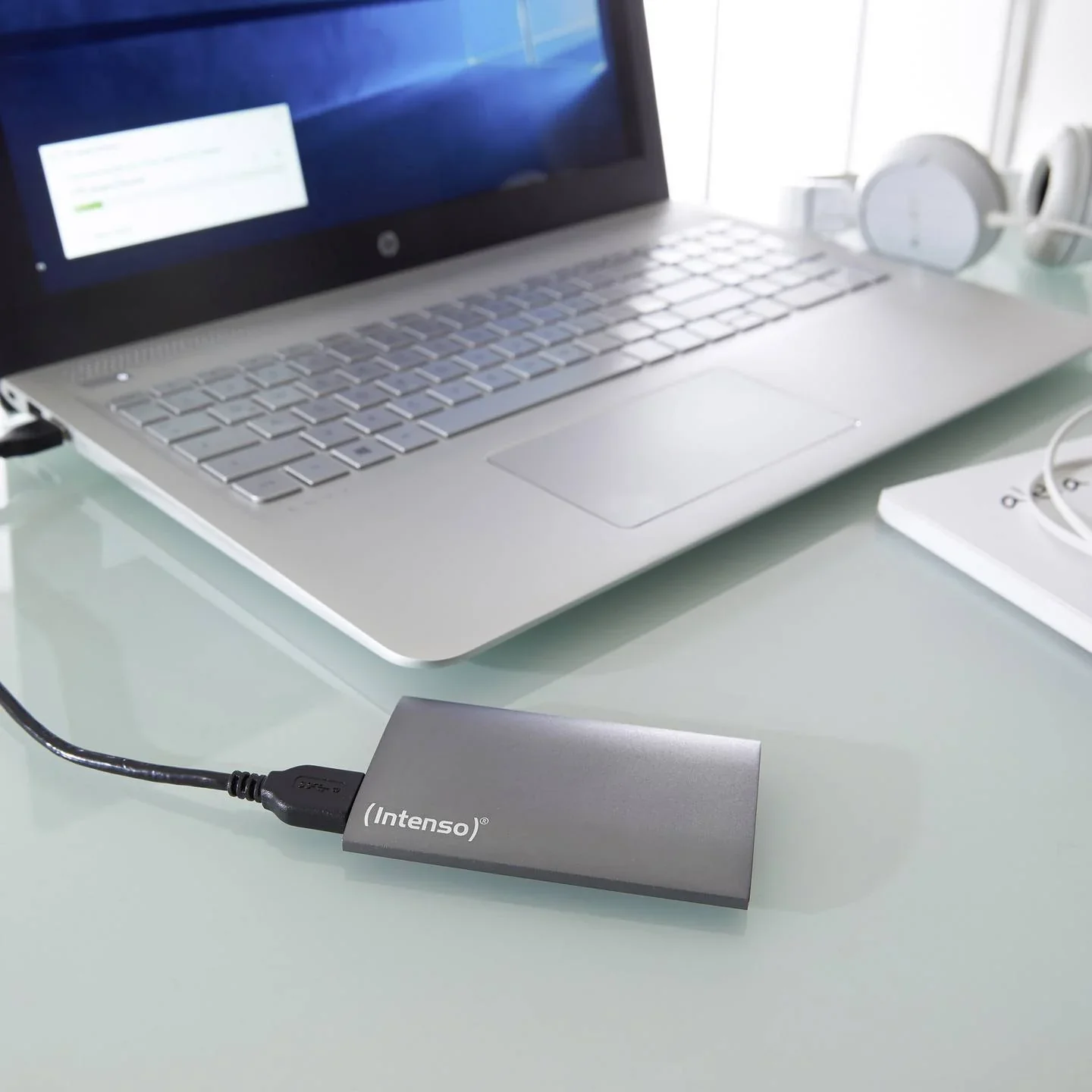 *OPEN BOX* Intenso External SSD 500GB Premium - Anthracite | 3823450 - Image 3