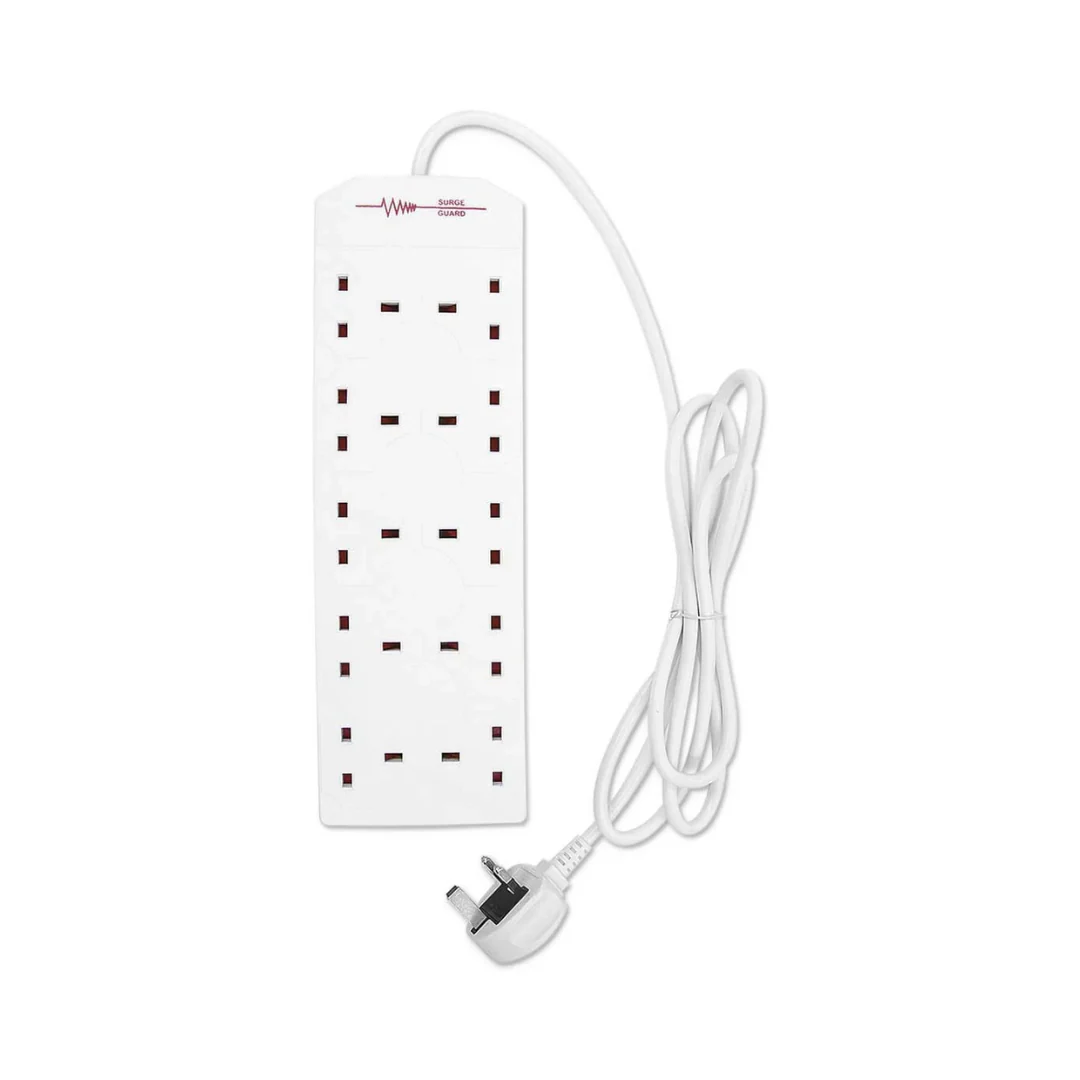 BENROSS 10 Way 2M Surge Protected Extension Lead | 41069