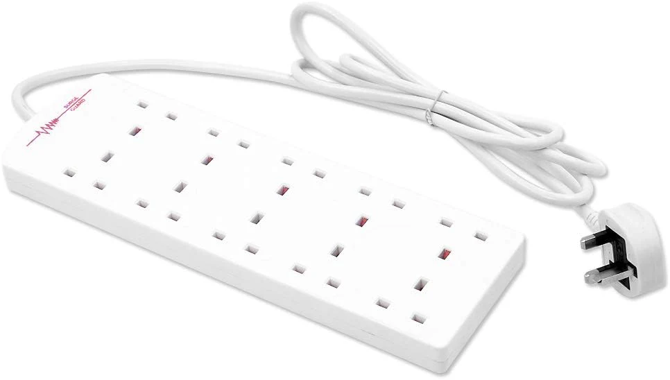 BENROSS 10 Way 2M Surge Protected Extension Lead | 41069 - Image 4