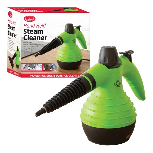 Quest Handheld Steam Cleaner 350ml - Green | 41980
