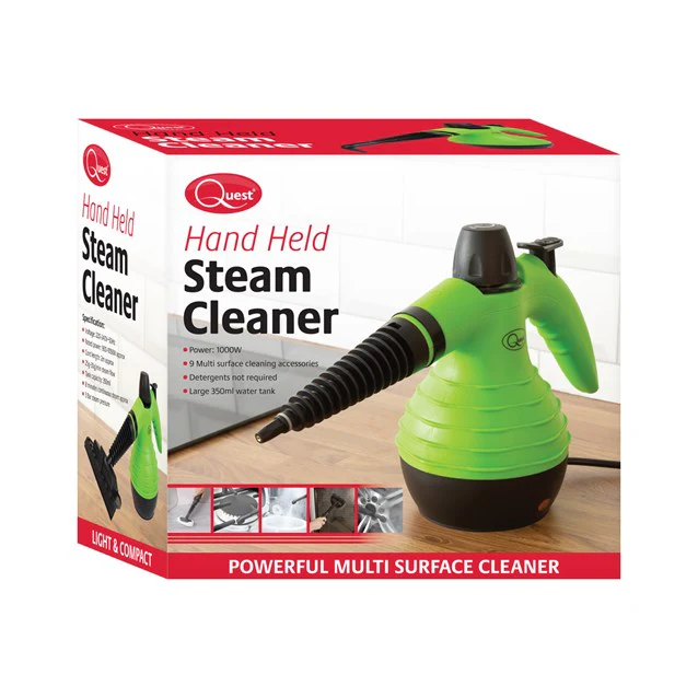 Quest Handheld Steam Cleaner 350ml - Green | 41980 - Image 5