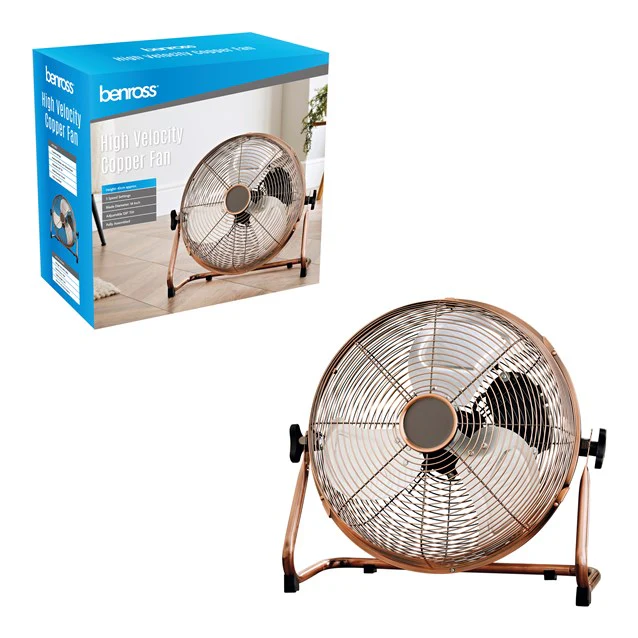 *OPEN BOX* Benross 14" High Velocity Fan - Copper | 42629 - Image 6