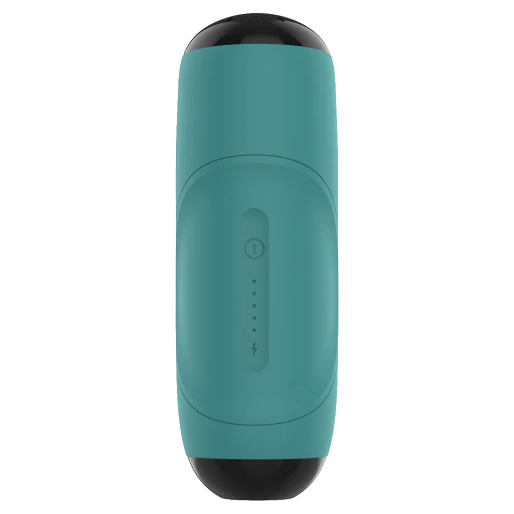 *OPEN BOX* Fizfit Massage Gun Mini - Turquoise Green & Black || 490254 - Image 4
