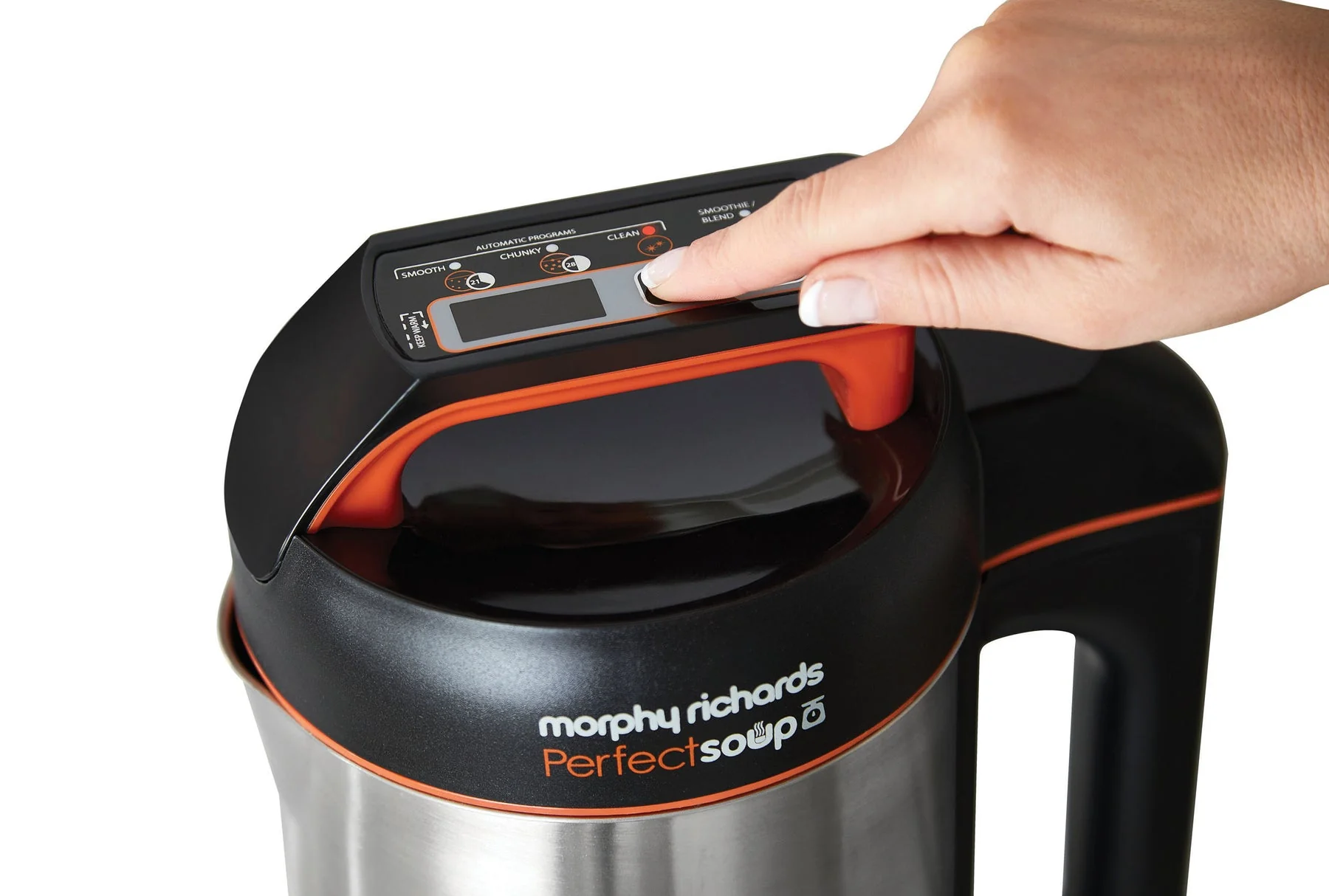 Morphy Richards Perfect Soup Maker 1.6L Integrated Digit - Stainless Steel | 501025 - Image 7
