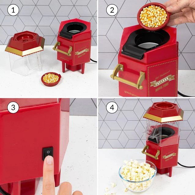 Global Gizmos Carnival Popcorn Maker | 50300 - Image 5