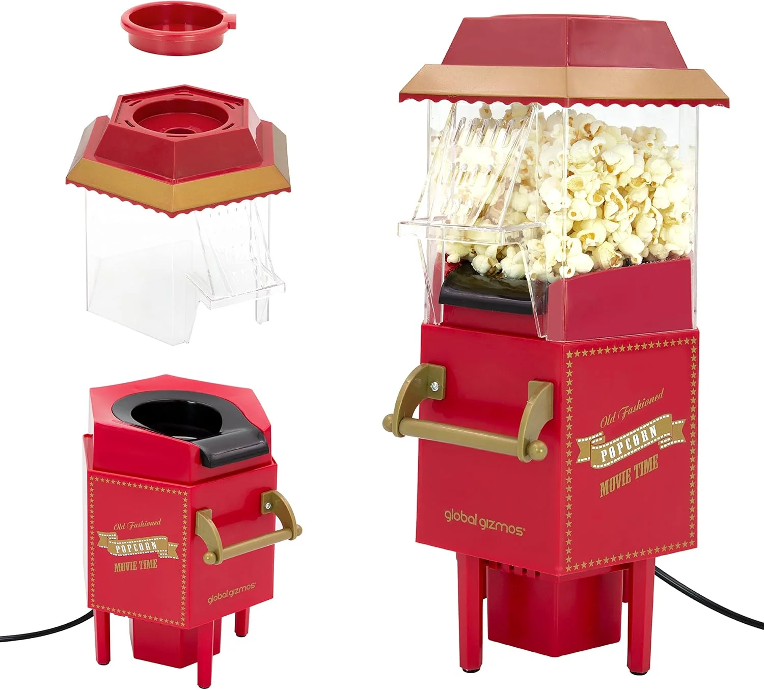 Global Gizmos Carnival Popcorn Maker | 50300 - Image 7