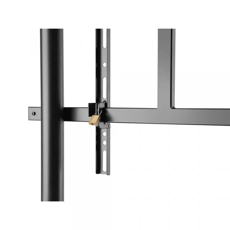 *OPEN BOX* HAMA TV stand Trolley up to 100" Black || 509673 - Image 4