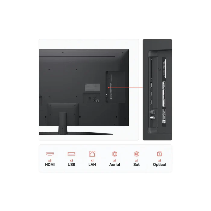 LG 50" NanoCell AI NANO81 4K Smart TV | 50NANO81A6A.AEK - Image 3