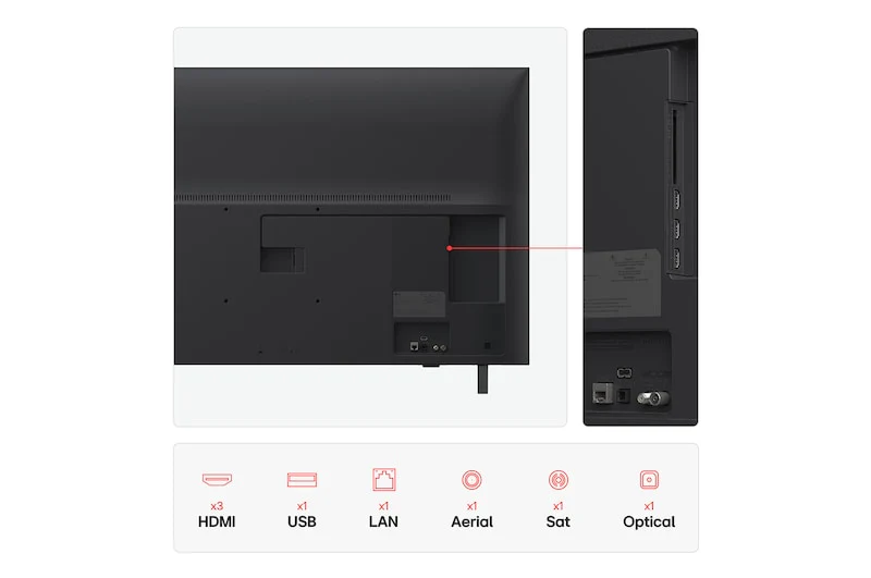 LG 50 inch LG UHD AI UA75 4K Smart TV 2025 | 50UA75006LA.AEK - Image 4