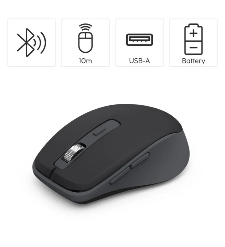 HAMA WM-450 Multi-Device Mouse - Black | 537355 - Image 2