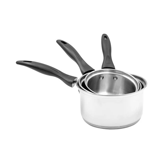 *OPEN BOX* Blackmoor Stainless Steel 5pc Saucepan Set | 65189 - Image 3