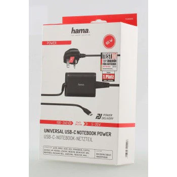 HAMA 65W USB-C NOTEBOOK PSU | 73200006 - Image 4