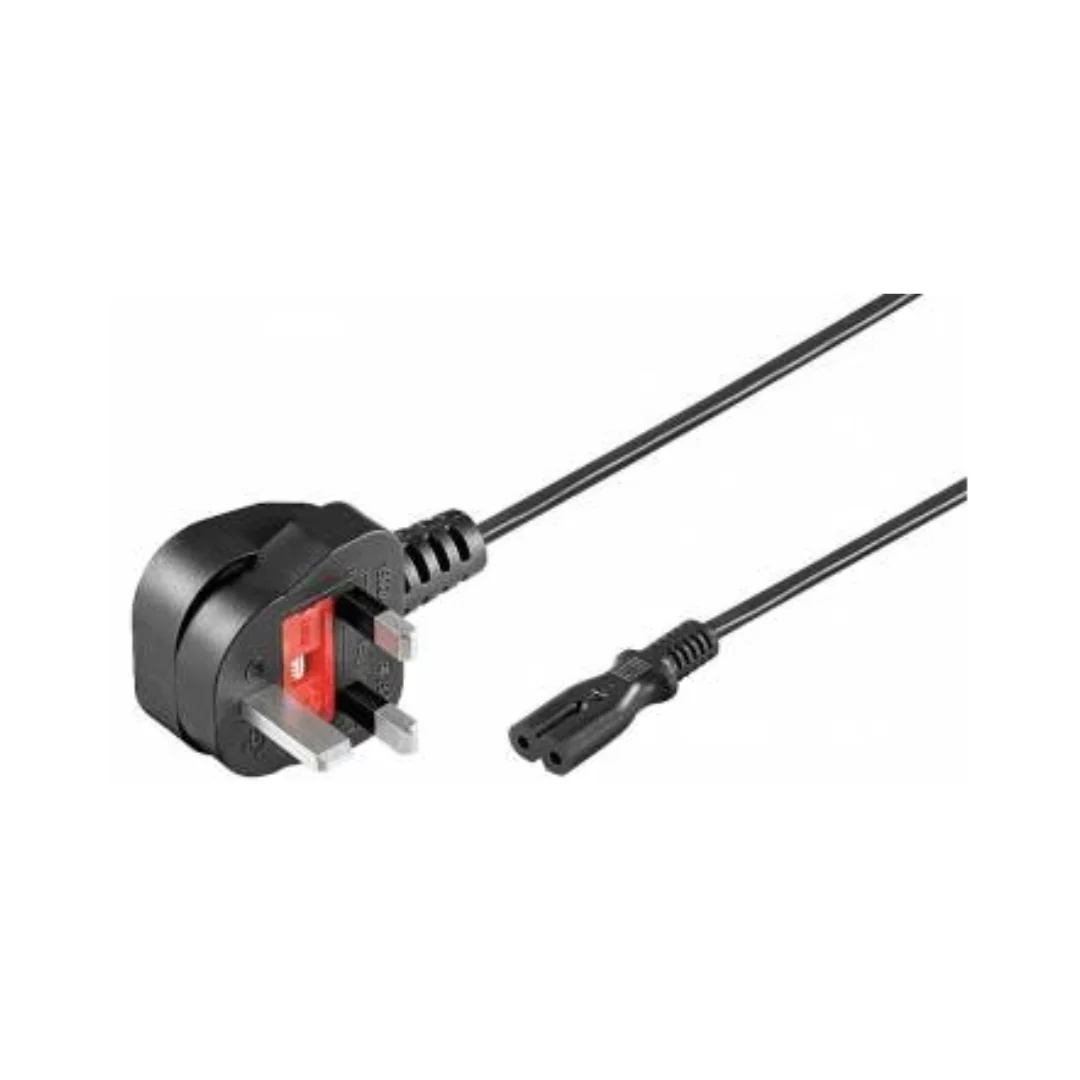 GOOBAY Figure 8 Mains Power Lead 1.8m - Black | 93959