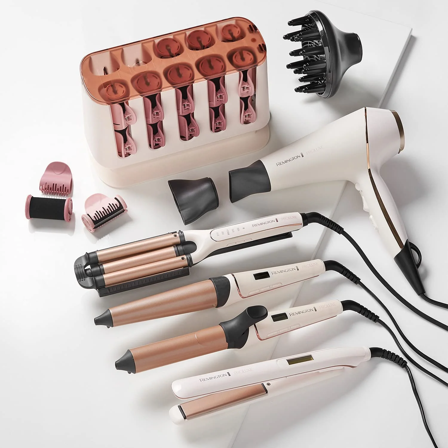 REMINGTON Professional Proluxe Hair Dryer 2400W - Rose Gold | AC9140 - Image 5