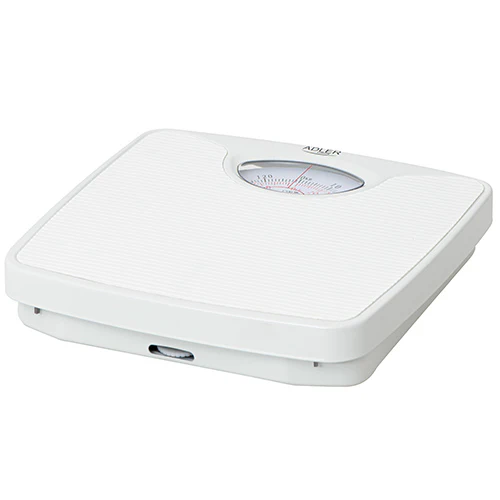Adler Mechanical Bathroom Scale KGS/LBS - White | ADLAD8151W