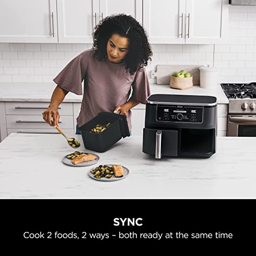 Ninja Foodi 9.5L MAX Dual Zone Air Fryer - Black | AF400UK - Image 5
