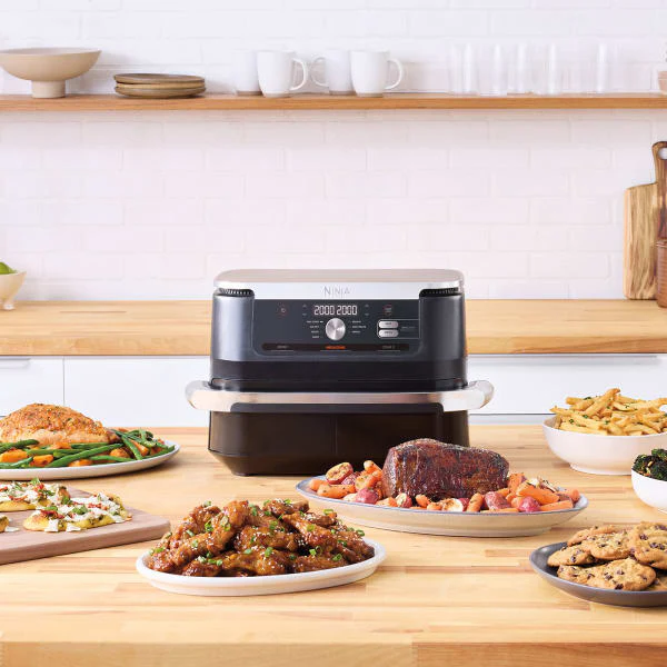 Ninja Foodi FlexDrawer 10.4L Air Fryer - Black | AF500UK - Image 3